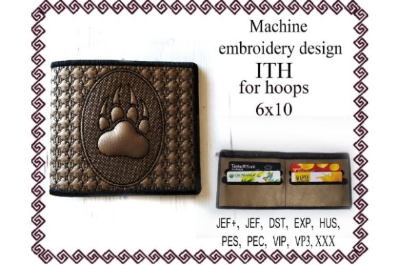 A Cozy, Festive Review of the Billfold ITH Purse Paw with Claws