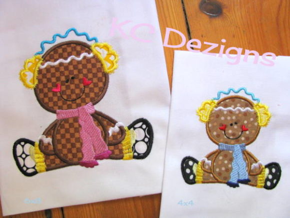 A Cozy Gingerbread Design for Personalized Holiday Gifts