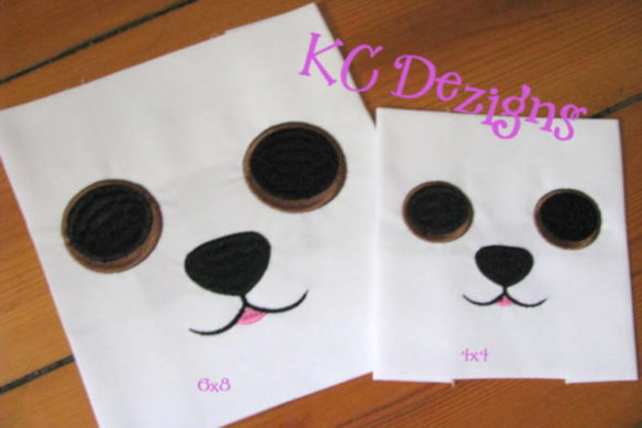 A Designer's Review: The Dog Eyes and Nose Embroidery