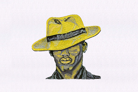 A Designer's Review: The Gentleman Embroidery Design for Personalized Gifts