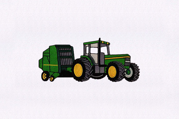 An Honest Review of the Tractor Swather Embroidery Design