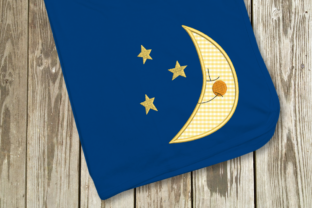 Crafting Dreamy Nights: Reviewing the Moon and Stars Applique Design