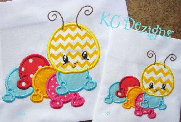 Embroidered Baby Bug Caterpillar: A Craft Fair Seller's Review