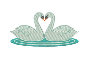 Embroidery Designer Review: The Swan Heart Design for Personalized Gifts