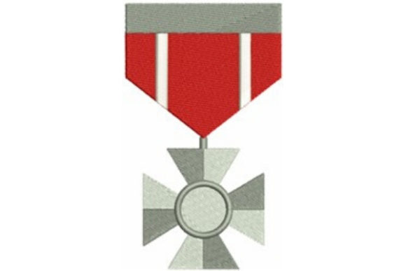 Military Service Medal Embroidery Design Review