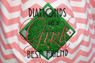 Reviewing Baseball Diamonds Girl s Best Friend Embroidery Design