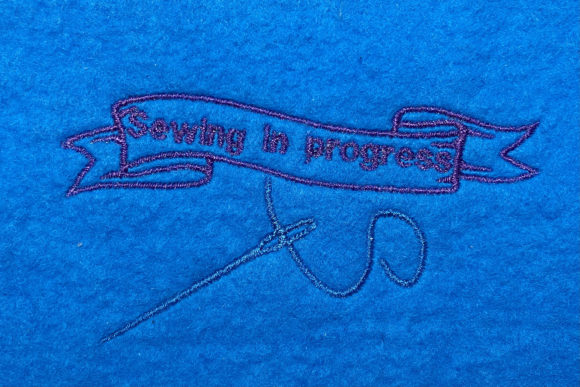 Sewing in Progress: A Review of this Sentimental Embroidery Design