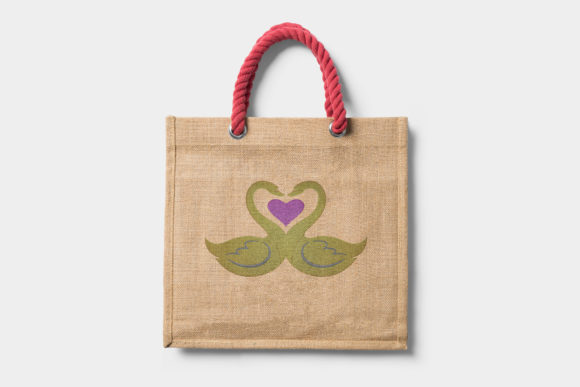 Swan Love: A Graceful Embroidery Design for Meaningful Gifts