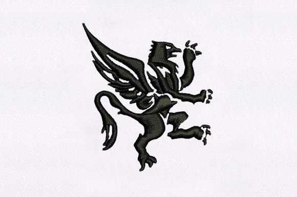 The Great Griffin: A Versatile Embroidery Design for Small Shops